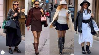 Wonderful Taste And Uniqueness Of Milanese ️ Autumn Milan Street Style  Fashion Capital