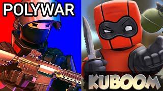 Что это такое? Какая игра лучше POLYWAR или KUBOOM?