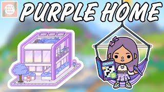 PURPLE HOME  TOCA BOCA WORLD 