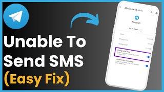 Telegram Unable To Send Sms Please Try Again Later !