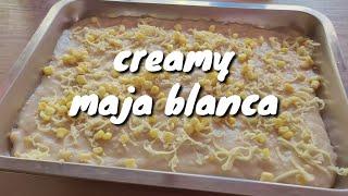 How to make Creamy Maja Blanca.