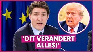 Trudeau steunt Zelensky na hoogverraad door Trump