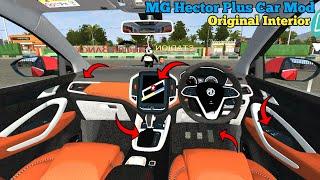 MG Hector Plus Original Interior Mod In Bussid|| Revolz Modding