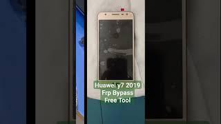 Huawei Y7 2019 Frp Google Account Bypass Free Tool #frpunlock #frpsolution #tech #4cellrepair