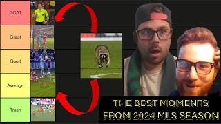 RANKING THE BEST MOMENTS FROM THE 2024 MLS SEASON! EPISODE 302m #MLS #Ranknigs #tierlist