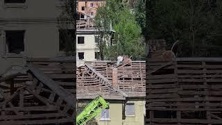 Последствия ракетного удара по Киеву 24.04.25