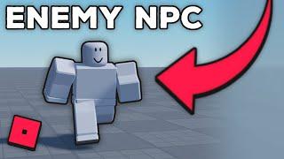 How To Make An Enemy NPC In Roblox Studio