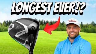 Callaway Elyte Triple Diamond Driver Review: Is this the LONGEST Driver of 2025?!