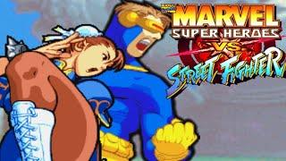 Marvel Super Heroes Vs Street Fighter - Cyclops & Chun-Li