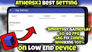 Aethersx2 Emulator Best Settings For All Android Phones | 60 FPS No Lag Setting For Aethersx2