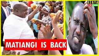 Matiang'i spotted in Kitui with Hustlers & Mama Mboga - Ruto Camp in Panic