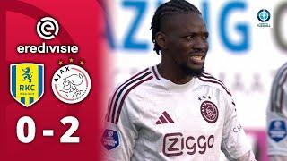 Tor & Vorlage! Joker Traoré entscheidet die Partie | RKC Waalwijk - Ajax Amsterdam