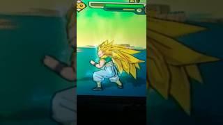 Dragonball Z Budokai 2 Ssj Kid Trunks Double Buster on Ssj3 Gotenks Gyaku Ryona Short