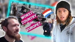 American Reacts to The Netherlands Is The Worst Country in Europe  Here's Why