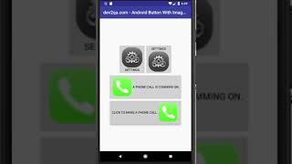 android button with image and text example