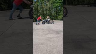 a classic Harley moment