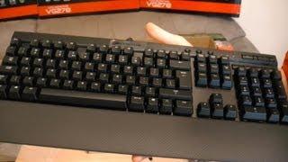 Quick Unboxing - Klawiatura Mechaniczna Corsair Vengeance K70 Adonized Black | 09.2013 - McSzakalTV