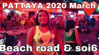 Pattaya 2020 March - Beach road and SOI 6 - bangkok 112