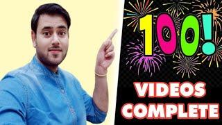 100 VIDEOS COMPLETED THANKS FOR YOUR SUPPORT :-) 2020 | TECH VLOG MANTRA