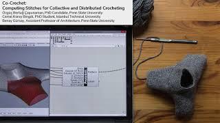 ACADIA 2021 Workshop: Co-crochet Computing Stitches for Collective and Distributed Crocheting