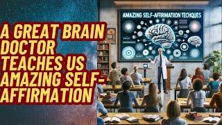 A great brain doctor teaches us amazing self-affirmation