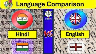 Hindi vs English Language Comparison | Indo European Language Family Comparison