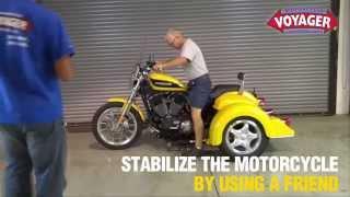 On & Off in Minutes - Voyager Motorcycle Trike Kit