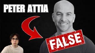 Peter Attia Just Flunked Basic Science @PeterAttiaMD