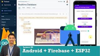 06. ESP32 + Firebase Realtime Database + Android Studio  - IoT Development