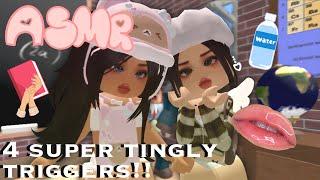 Roblox ASMR ~ my favorite triggers for sleep!! ꒰ᐢ. .ᐢ꒱ | layered mouth sounds, tapping…