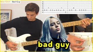 BAD GUY (Billie Eilish) Guitar Tutorial in 2 minutes !