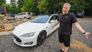 1 год на Tesla Model S зимой и летом!