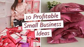 10 Highly Profitable Home-Based Business Ideas