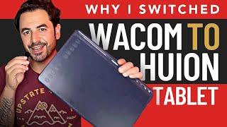 Why I Switched From Wacom to Huion Drawing Tablets