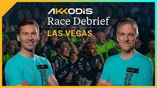 How Did We Get a 1-2? | 2024 Las Vegas GP F1 Akkodis Race Debrief