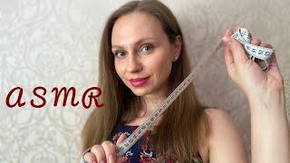 АСМР Сниму с тебя меркиШепот+Неразборчивый шепот/ASMR Take measurementsWhisper+Inaudible whisper