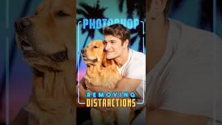 Removing distractions in #Photoshop 