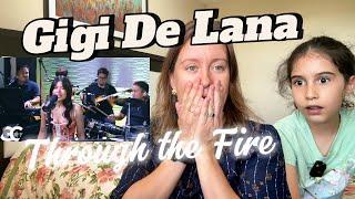 GiGi De Lana & GiGi Vibes | Through The Fire + Piano In The Dark | FIRST EVER REACTION