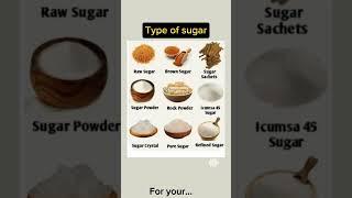 #healthyfood #Type of sugar #viral #shorts #tips #fyp