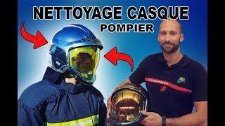 Nettoyage casque POMPIER