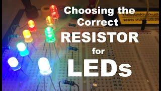 How to Calculate the Correct Resistor for LEDs Light Emitting Diodes