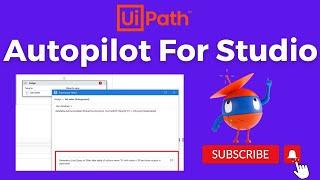 UiPath Autopilot For Studio