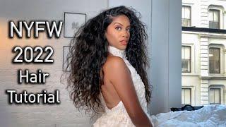 2022 New York Fashion Week With Tresemmé - HAIR TUTORIAL | ARIBA PERVAIZ