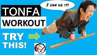 HOW TO WORK OUT WITH TONFA (RYUKYU KOBUDO, OKINAWA KOBUDO)