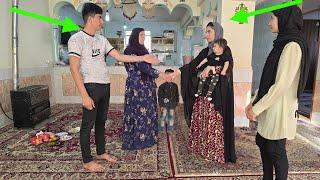 "Amir's family meeting Maryam for marriage"