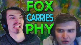 FOXDROP CARRIES PHY - The Support Carry - League of Legends