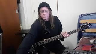 Jus Godden/Sisterthing - Venerial Killer live in the studio on bass.