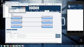 Using SCADADroid APP
