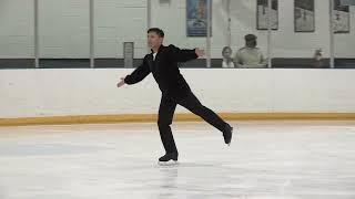 Ice Crystal Classic, November 5, 2022.  Adult Men's Bronze Freeskate