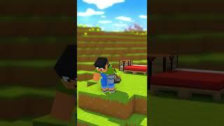 Using Elytras In Minecraft Be Like #minecraft #animation